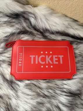 Ticket Makeup bag, Ipsy
